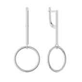 Серьги из серебра