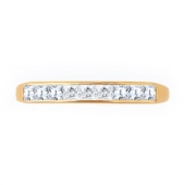 Кольцо из золота с фианитами