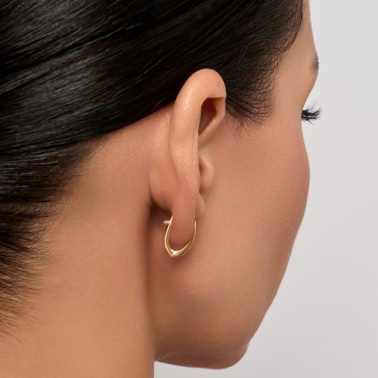 Серьги из золота с бриллиантами