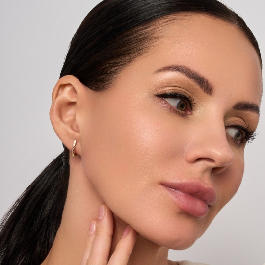 Серьги из золота с бриллиантами