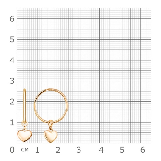 Серьги-трансформеры из золота