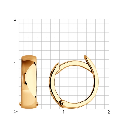 Серьги из золота