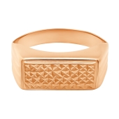 Кольцо-печатка из золота 