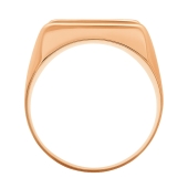 Кольцо-печатка из золота 