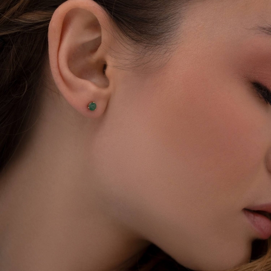 Серьги из золота с жемчугом