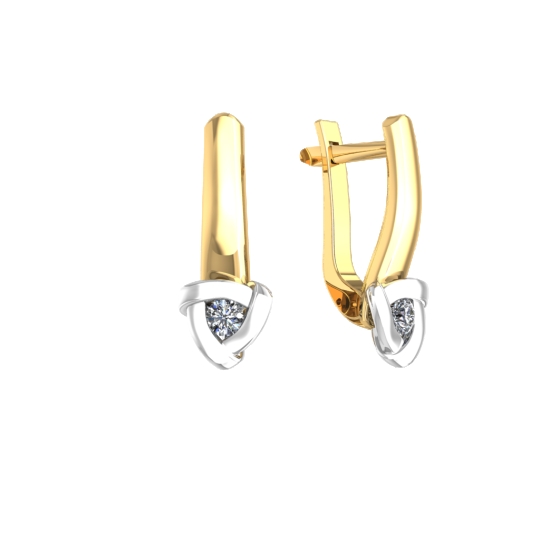 Серьги из золота