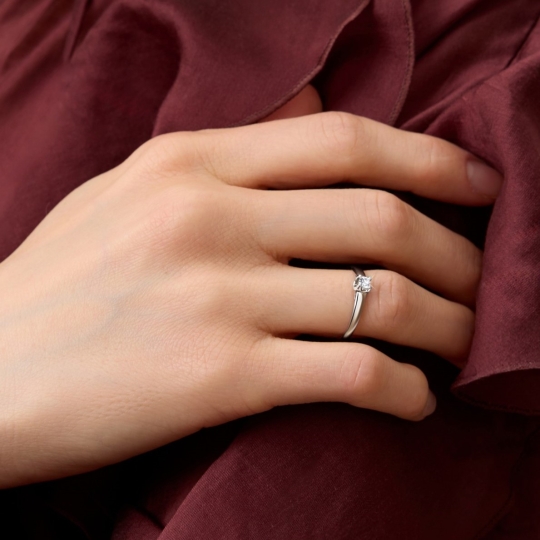 Кольцо из золота с бриллиантами