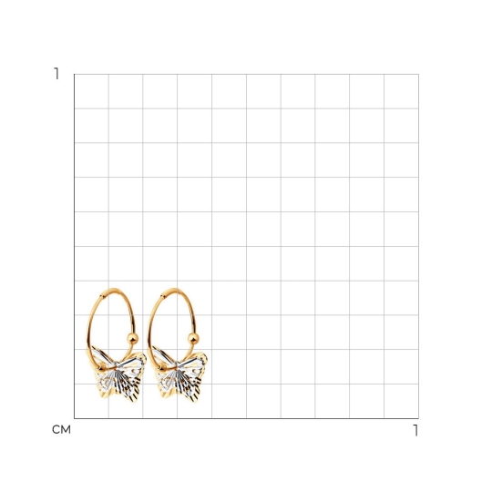 Серьги из золота 