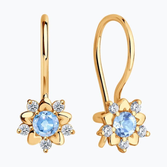 Серьги из золота