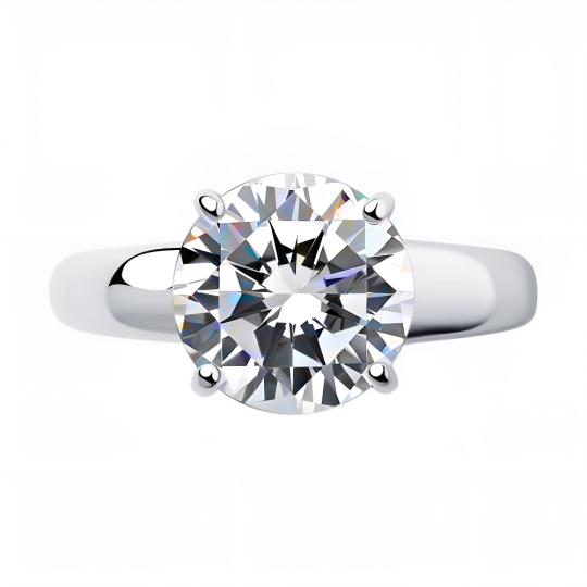 Подвеска из серебра с фианитом