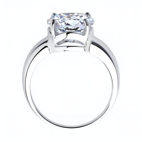 Подвеска из серебра с фианитом